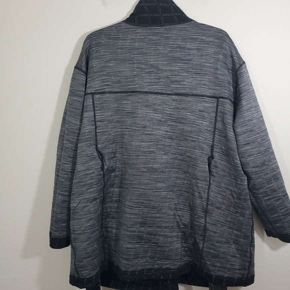 Nike Black Open-Front Cardigan Sweater - Picture 10 of 15